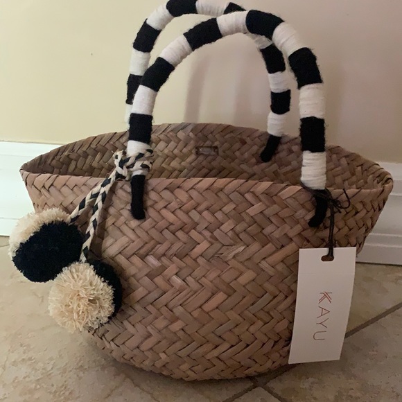KAYU mini beach bag - Picture 1 of 4